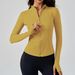Women's Clothing Sports Jacket Slim Fit Zippered Cardigan Fitness Yoga Wear Quick Drying Sportswear_ecoleips.com