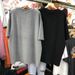 Women's Loose Short Sleeve T-Shirt Gray Base Layer Half Sleeve Top INS Trendy Summer New Style Student Base Layer Top_ecoleips.com