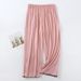Modal Comfortable Sleep Pants For Womans Spring Summer Pajamas Capri Pant Loose Nightwear 3/4 Length Home Trousers Women_ecoleips.com