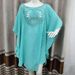 K New Hand Hook Flower Splicing Beach Skirt Fashionable Loose Large Vacation Sunscreen Clothing Women's Top_ecoleips.com