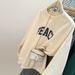American-style Real Shot Of The New Spring And Autumn Round-neck Sweatshirt Women, Thin, Korean-style, Loose-fitting,_ecoleips.com