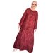 Women's French Hepburn Style Fashion Long Skirt Jacquard Autumn European American New Clothing_ecoleips.com