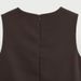 Women's Clothing Slim Round Neck Sleeveless Mesh Splicing Dress_ecoleips.com