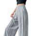 Suitable For All Seasons Tencel Linen Wide-Leg For Women Summer Tie-Dye Cotton-Linen Feel Vintage Daily Miscellaneous Guangzhou Thirteen Lines_ecoleips.com