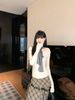girl Sweet And Salty Loose Long Sleeve Blazer Irregular Plaid Skirt Women 2025 Autumn Fashion Set Trend_ecoleips.com