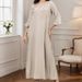 Muslim Dress Women Elegant Muslim Abaya Dress For Women – Modest Loose Fit Party Wear With Dubai & Türkiye Style_ecoleips.com