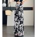 Summer Fashion Digital Full Print Casual Straight Leg Pants for Women Loose Fit Simple Style Suitable for Men Niche Heavyweight_ecoleips.com