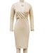Women's New Long Sleeve Lace Splicing Hip Dress_ecoleips.com