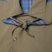 Reversible Plaid Jacket – Convertible Scarf-Collar Coat With Double-Breasted Closure_ecoleips.com