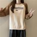 New Real-shot Design: Women's American Retro Sweatshirt With A Unique, Loose-fitting, Long-sleeved,_ecoleips.com
