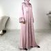 Verve 4634 New Fashion Shiny Sequin Strip Outer Robe Long Dress Set_ecoleips.com