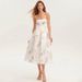 New Cross-border Independent Station Sexy Floral With Back Tie, High-end European And American Women's Clothing,_ecoleips.com