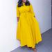 Women’s Clothing Spring And Summer New Fashion Temperament Lace Up African Large Size Long Skirt_ecoleips.com