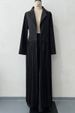 Europe And America Designer Simple Temperament Pleated Mid Length Windbreaker Pants Two Pieces_ecoleips.com