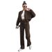 Women's Clothing Pure Color Plus Velvet Zipper Cardigan Women's Fashion Casual Straight Pants Set_ecoleips.com