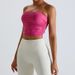 Women's Clothing New Autumn And Winter Chest Wrap Clothes Tops For Women Threaded Pleated Tube Top Quick Drying Slim Sports Underwear Fitness Clothes_ecoleips.com
