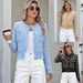 Elegant Checkered Knit Cardigan With Pearl Buttons - Women's Casual Chic Open Front Sweater_ecoleips.com