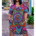 Summer Dresses Women Fashion Casual Black Africa Dress Party Evening Boho Girls Large Size Chain Dress Sexy Brand Sundress Beach_ecoleips.com