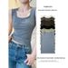 Women's Summer Camisole Top, Versatile Stylish, Can Be Worn As An Outer Layer, Sleeveless, Conceals Side Bulges,_ecoleips.com