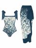 Women's Clothing Swimwear Conservative One Piece Bikini Swimsuit Set Women Wholesale Mesh Cover up_ecoleips.com