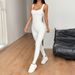 Women's Clothing Yoga Sports Style Suspenders Trousers Jumpsuit_ecoleips.com