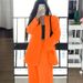 2025 New Women's Spring Design Sense Niche Casual Suit Elegant Black Blazer Set_ecoleips.com