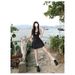 French Style Pure Desire Sleeveless Two-Piece Lace Patchwork Floral Women's Design Sense Waist-Cinching Short Dress_ecoleips.com