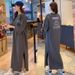Summer Style Long Loose Fitting Over The Knee Short Sleeve Dress For Plus Size Women Up To 200 Pounds_ecoleips.com