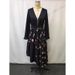 Vintage Western Cowboy Tribal Ethnic Style Floral Print Retro Casual Midi Dress For Women Bohemian Daily Wear_ecoleips.com