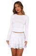 K Sweet And Fresh American Girl Versatile Lace Perspective With Bottom Pants Short Skirt_ecoleips.com