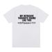 INTRUSIVE THOUGHTS BABY TEE 2026 New Style ROSALIA Same As Official Website High Quality Tee-shirt 100%Cotton Soft Round Neck_ecoleips.com