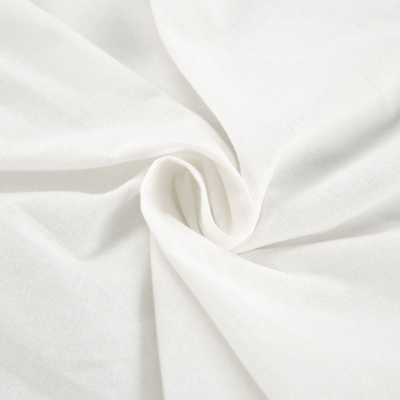 Summer Cotton-Poplin Bubble-Sleeve Fashion Casual Set With V-Neck, Ties, Ruffles, And Loose Comfort_ecoleips.com