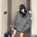 girl Korean Style Couple Down Cotton Jacket 2025 Winter New Thickened High-End Feel Petite American Retro Parka_ecoleips.com