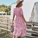 Women's Clothing Independently Developed And Designed Fashion Women's Dress Summer Striped Dress Temperament Style_ecoleips.com