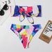Aria Basics 2026 New Printed Tie-Dye Sexy Strapss Bikini Swimwear For Women, Slim Fit Two-Piece Set, European And American Hot_ecoleips.com