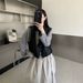 MISSLIER Autumn New Women's Protein Leather Vest Jacket 1520_ecoleips.com