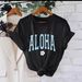Women's Casual Round Neck Short Sleeve T-Shirt Multi-Color American Style Simple Fashionable Sports Top Solid Printed Loose Fit_ecoleips.com