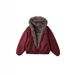 Street Design Plush Double-sided Hooded Jacket Women's Autumn And Winter Cold Jacket_ecoleips.com