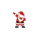 New Women's Clothing In Stock: Merry Christmas, Christmas Tree, Santa Claus, Cute Base Shirt, White Short-sleeve T-shirt_ecoleips.com