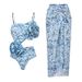New Flower Decoration Or Not Hollow One Piece Swimsuit Women's Wrap Skirt_ecoleips.com