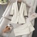 Women's Clothing In Spring And Summer Fashionable Temperament Slim Fit Professional And Casual Suits High End Workwear For Women_ecoleips.com