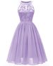 Elegant Chiffon & Lace Cocktail Dress – Flowy A-Line Midi Dress For Women (S-XXL, Plus Size Friendly)_ecoleips.com
