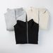 Women’s Scuba Half-Zip Hoodie – High Neck Fleece-Lined Oversized Sweatshirt For Yoga, Gym & Streetwear_ecoleips.com