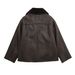 Aria Basics 2024 European And American Sheepskin One-Piece Winer Sree Syle Women's Loose Double-Sided Jacke Suede Thickened_ecoleips.com