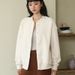 Autumn Winter Solid Color Fleece Button Cardigan Women Korean Style Warm Long Sleeve Top Versatile Slim Fit Casual_ecoleips.com