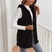 Reversible Fleece Hooded Vest For Women – Lightweight Zip-Up Cardigan, Soft & Cozy Fall Layering Essential_ecoleips.com