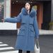 Women's Detachable Hooded Parka Coat – Long Winter Jacket With Faux Fur Trim (M-XXXL, 5 Elegant Colors)_ecoleips.com