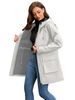 K Jacket Rainproof Hooded Women's Raincoat Jacket Windbreaker_ecoleips.com