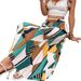 2025 New Style Women's Elegant Vacation Large Hem Printed Long High Waist Midi Skirt_ecoleips.com
