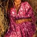 Women's Clothing Personality Literary Cotton Floral Fashion Print Dress_ecoleips.com